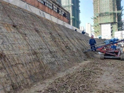 龙南建筑边坡支护